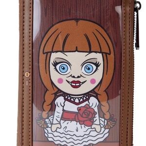 Loungefly Annabelle Comes Home Bifold Wallet NWT